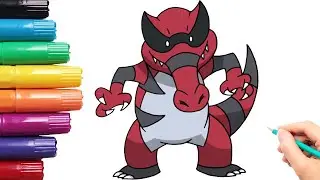 How to Draw Pokemon | Krookodile