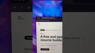 Free resume builder 