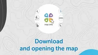 How to download and open a map on your mobile device?