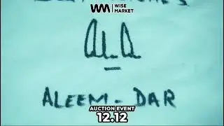 Aleem Dar Joins Wise Market’s 12/12 Auction