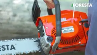 Chainsaw Foresta. Instructions for assembly