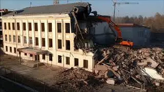 Снос здания 25 школы