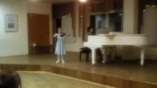 Алиса Большакова (скрипка). Чайковский. Старинная французская песенка. Яньшинов. Комариный пир.