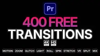 400+ Free Seamless Smooth Transitions for Adobe Premiere Pro