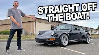 My Porsche 964 has FINALLY arrived!