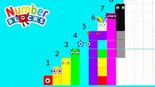 Numberblocks Standing Tall 1 to 100