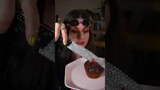 trying the INFAMOUS Olympic chocolate muffin 🤩✨ (ASMR mukbang)