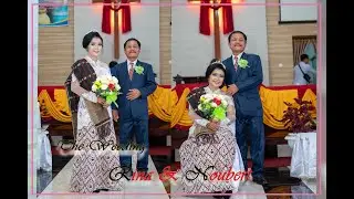 Pemberkatan Pernikahan Kristen di Gereja Bala Keselamatan Citarum Semarang antara Rina & Noubert