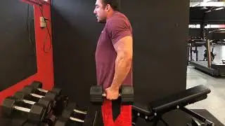Shrug haltères