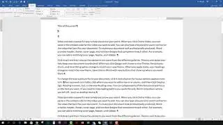 Show Hide command and Page   Section Breaks