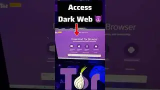 Access the DARK WEB! Tor Browser! 😈🕸️
