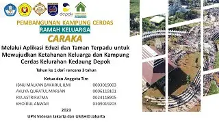 Pengabdian Masyarakat Pembangunan Kampung Cerdas Ramah Keluarga (Hibah DRTPM Kemendikbud)