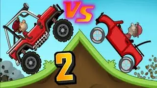 Noob vs Pro vs Hacker Hill Climb Racing Gameplay