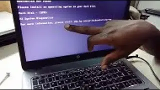 HP EliteBook 840 G1 Laptop Fix   Boot Device Not Found   Hard Disk (3F0) (movement)