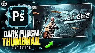 Make This Dark PUBGM Thumbnail | Photoshop Tutorial | Urdu/Hindi | BOSS GFX