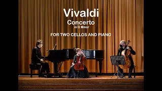 Antonio Vivaldi - Concerto in G Minor For Two Cellos and Piano, Allegro