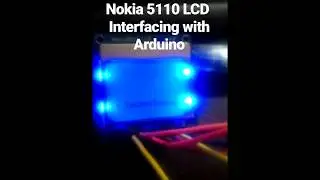 Nokia 5110 LCD Interfacing with Arduino