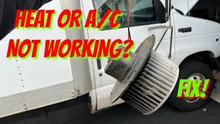 DIY Ford Blower Motor Replacement for E-Series and F-Series