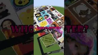 Minecraft falling pixel art - 