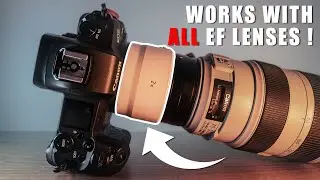 How to FIT CANON RF EXTENDER INTO MOUNT ADAPTER - use it with ANY EF LENS - Canon RF extender HACKED
