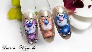 Мартовские Котики:) Простой Дизайн Ногтей!
