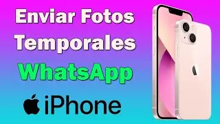 Como mandar fotos temporales en WhatsApp en iPhone