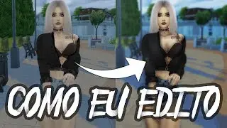 COMO EU EDITO AS MINHAS FOTOS - THE SIMS 4