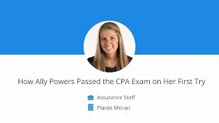 Ally Passed the CPA Exam on Her First Try Using UWorld Roger CPA Review