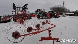 Грабли-ворошилки навесные ГВН-5 