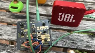 Portable Live Setup Bastl Drum Kastle
