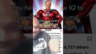 REACTION to Former President Trump NFT announcement #shorts #tiktok #fyp
