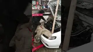 Как При Помощи Крана Поставить Двигатель Под Капот