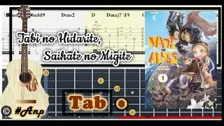 Guitar Tab - Tabi no Hidarite, Saihate no Migite (Made in Abyss) OST Fingerstyle Tutorial Sheet 