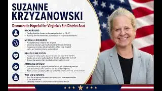 Suzanne Krzyzanowski | Virginia's 5th District Democratic Primary | Give Me Liberty Spotlight