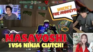 Masayoshi's 1vs4 Ninja Clutch with the Morning Squad Ryan Higa xChocoBars Joshseki & Balls