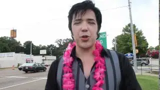 Adam Roman Cuts an ad for Elvis Week 2016