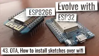 ESP32 & ESP8266 - OTA, How to install sketches over WiFi