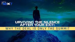 Surviving the Silence After Your Exit: Why the Deal Is Only the Summit
