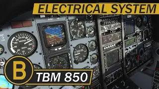 Black Square TBM 850 for MSFS  - Electrical Systems