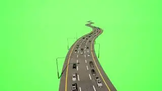 Blue Screen 3D Models Animation 398