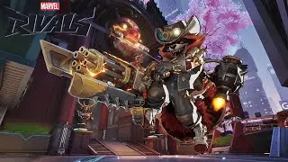 Roket Raccoon 1872: Cazador De Recompesas | Mapa: Islas de la araña | Victoria | #marvelrivals