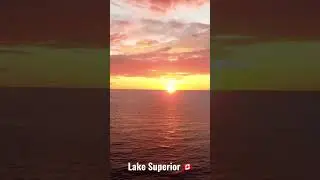 🇨🇦 Lake Superior - Sunsets that can’t be beat!