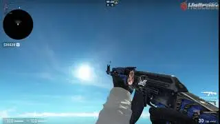AK-47 Blue Laminate
