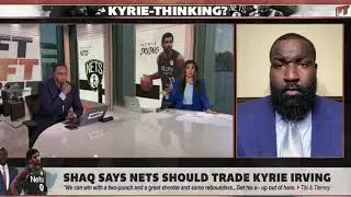 First Take Reacts to Shaq Saying Kyrie Should be Traded!