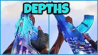 Depths Skins Showcase - Valorant Battlepass Skins