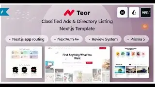 Teor   React Nextjs Classified Ads & Directory Listing Script 