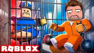 ПОБЕГ ИЗ ТЮРЬМЫ в ROBLOX!  БЕГ ЗА ТЮРЬМУ БАРРИ! (Обби от первого лица!)