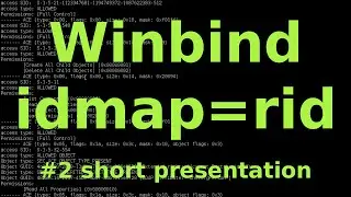 Integration of Linux server to Active Directory domain using winbind and idmap method rid (short)