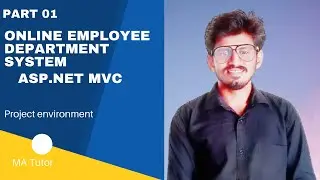 how to set up asp.net MVC website environment, Employee website part1