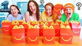 WHO CAN EAT THE MOST HAPPY MEALS w/Norris Nuts